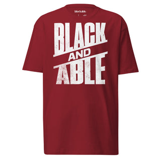 Black And Able Premium Tee | Blackable – Black - Owned Woman - Owned Fashion Tech