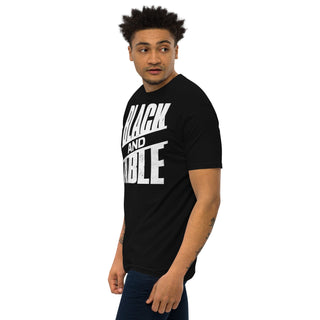 Black And Able Premium Tee | Blackable – Black - Owned Woman - Owned Fashion Tech