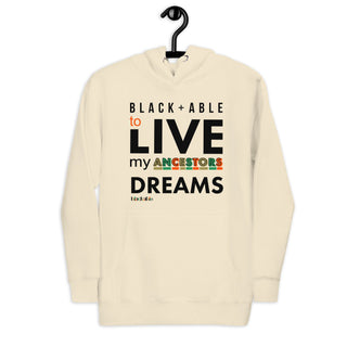 Blackable Ancestors’ Dreams Premium Hoodie | Blackable – Black - Owned Woman - Owned Fashion Tech
