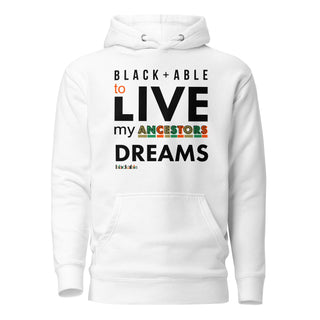 Blackable Ancestors’ Dreams Premium Hoodie | Blackable – Black - Owned Woman - Owned Fashion Tech