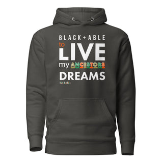 Blackable Ancestors’ Dreams Premium Hoodie | Blackable – Black - Owned Woman - Owned Fashion Tech
