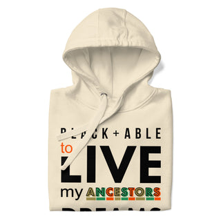 Blackable Ancestors’ Dreams Premium Hoodie | Blackable – Black - Owned Woman - Owned Fashion Tech