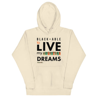 Blackable Ancestors’ Dreams Premium Hoodie | Blackable – Black - Owned Woman - Owned Fashion Tech