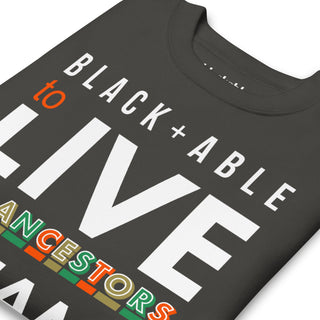 Blackable Ancestors' Dreams Sweatshirt | Blackable – Black - Owned Woman - Owned Fashion Tech
