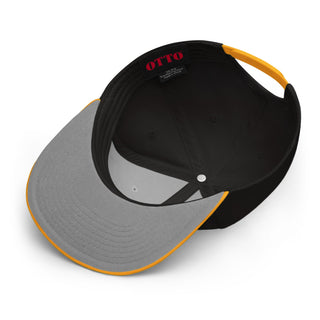Blackable Black & Gold Snapback Hat | Blackable – Black - Owned Woman - Owned Fashion Tech