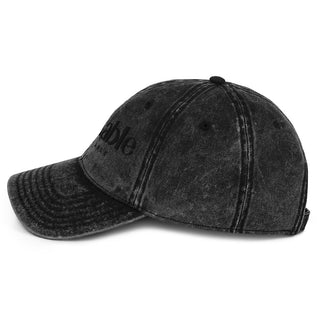 Blackable Blackout Vintage Dad Hat | Blackable – Black - Owned Woman - Owned Fashion Tech