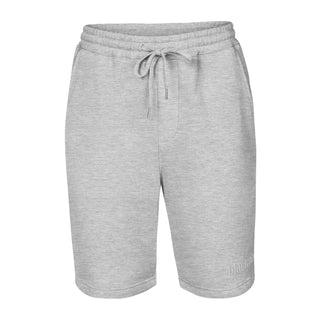 Blackable Branded Essentials Grey Fleece Shorts | Blackable – Black - Owned Woman - Owned Fashion Tech