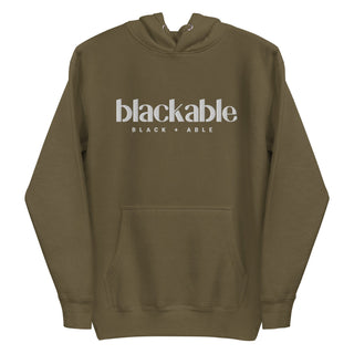 Blackable Branded Essentials Hoodie (Unisex) | Blackable – Black - Owned Woman - Owned Fashion Tech