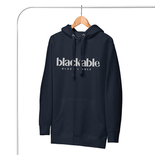 Blackable Branded Essentials Hoodie (Unisex) | Blackable – Black - Owned Woman - Owned Fashion Tech