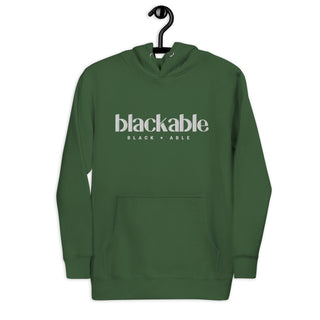 Blackable Branded Essentials Hoodie (Unisex) | Blackable – Black - Owned Woman - Owned Fashion Tech