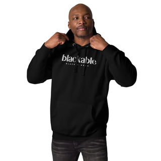 Blackable Branded Essentials Hoodie (Unisex) | Blackable – Black - Owned Woman - Owned Fashion Tech