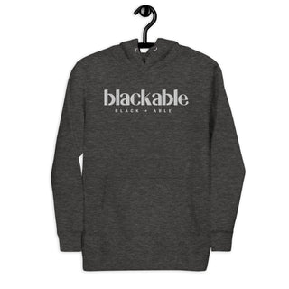 Blackable Branded Essentials Hoodie (Unisex) | Blackable – Black - Owned Woman - Owned Fashion Tech