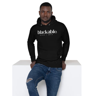 Blackable Branded Essentials Hoodie (Unisex) | Blackable – Black - Owned Woman - Owned Fashion Tech