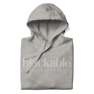 Blackable Branded Essentials Hoodie (Unisex) | Blackable – Black - Owned Woman - Owned Fashion Tech