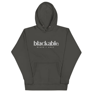 Blackable Branded Essentials Hoodie (Unisex) | Blackable – Black - Owned Woman - Owned Fashion Tech