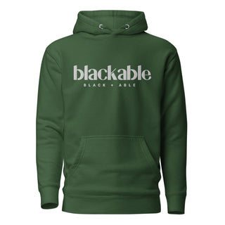 Blackable Branded Essentials Hoodie (Unisex) | Blackable – Black - Owned Woman - Owned Fashion Tech