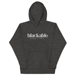 Blackable Branded Essentials Hoodie (Unisex) | Blackable – Black - Owned Woman - Owned Fashion Tech