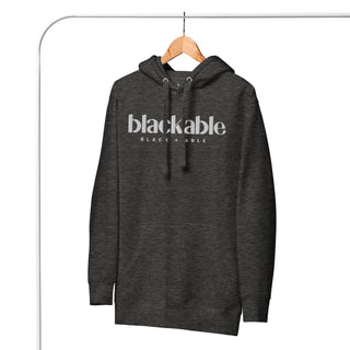 Blackable Branded Essentials Hoodie (Unisex) | Blackable – Black - Owned Woman - Owned Fashion Tech