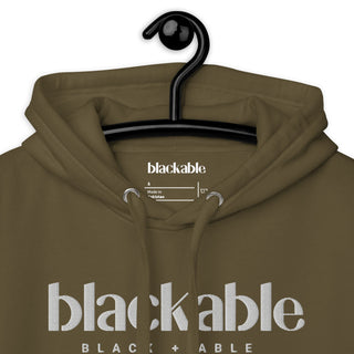 Blackable Branded Essentials Hoodie (Unisex) | Blackable – Black - Owned Woman - Owned Fashion Tech