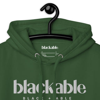 Blackable Branded Essentials Hoodie (Unisex) | Blackable – Black - Owned Woman - Owned Fashion Tech