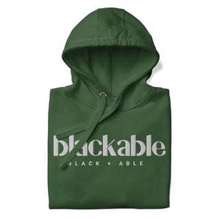 Blackable Branded Essentials Hoodie (Unisex) | Blackable – Black - Owned Woman - Owned Fashion Tech