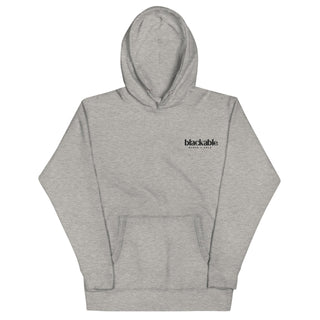 Blackable Branded Essentials Hoodie (Unisex) | Blackable – Black - Owned Woman - Owned Fashion Tech