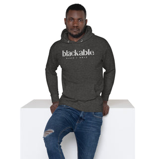 Blackable Branded Essentials Hoodie (Unisex) | Blackable – Black - Owned Woman - Owned Fashion Tech