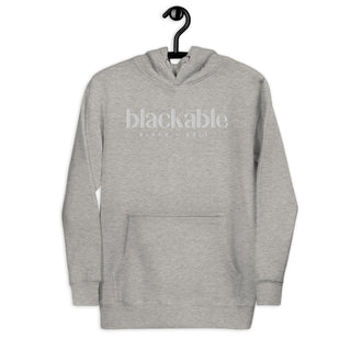 Blackable Branded Essentials Hoodie (Unisex) | Blackable – Black - Owned Woman - Owned Fashion Tech