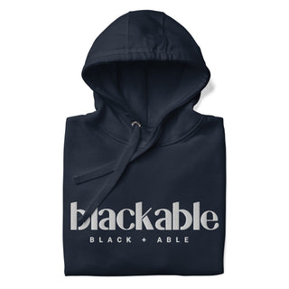 Blackable Branded Essentials Hoodie (Unisex) | Blackable – Black - Owned Woman - Owned Fashion Tech