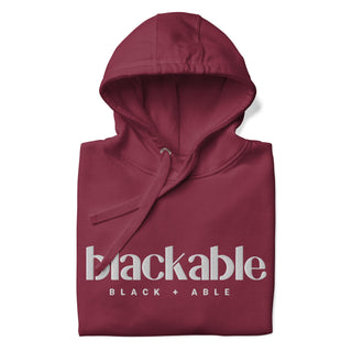 Blackable Branded Essentials Hoodie (Unisex) | Blackable – Black - Owned Woman - Owned Fashion Tech
