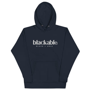 Blackable Branded Essentials Hoodie (Unisex) | Blackable – Black - Owned Woman - Owned Fashion Tech