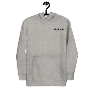 Blackable Branded Essentials Hoodie (Unisex) | Blackable – Black - Owned Woman - Owned Fashion Tech