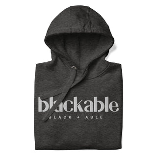 Blackable Branded Essentials Hoodie (Unisex) | Blackable – Black - Owned Woman - Owned Fashion Tech