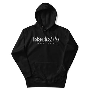 Blackable Branded Essentials Hoodie (Unisex) | Blackable – Black - Owned Woman - Owned Fashion Tech