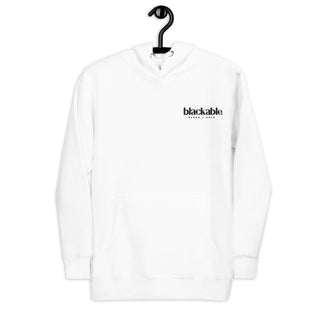 Blackable Branded Essentials Hoodie (Unisex) | Blackable – Black - Owned Woman - Owned Fashion Tech