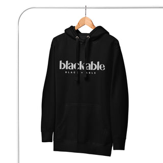 Blackable Branded Essentials Hoodie (Unisex) | Blackable – Black - Owned Woman - Owned Fashion Tech