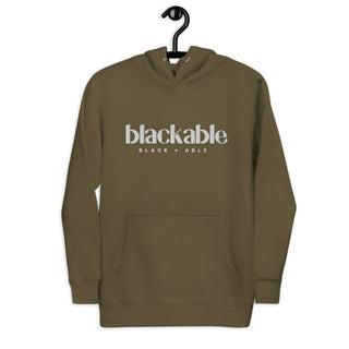 Blackable Branded Essentials Hoodie (Unisex) | Blackable – Black - Owned Woman - Owned Fashion Tech