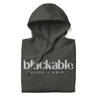 Blackable Branded Essentials Hoodie (Unisex) | Blackable – Black - Owned Woman - Owned Fashion Tech