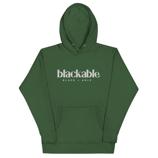 Blackable Branded Essentials Hoodie (Unisex) | Blackable – Black - Owned Woman - Owned Fashion Tech