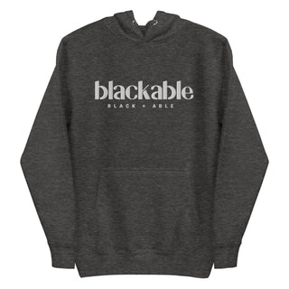 Blackable Branded Essentials Hoodie (Unisex) | Blackable – Black - Owned Woman - Owned Fashion Tech