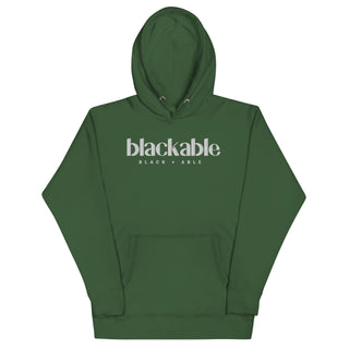 Blackable Branded Essentials Hoodie (Unisex) | Blackable – Black - Owned Woman - Owned Fashion Tech