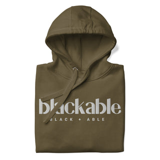 Blackable Branded Essentials Hoodie (Unisex) | Blackable – Black - Owned Woman - Owned Fashion Tech