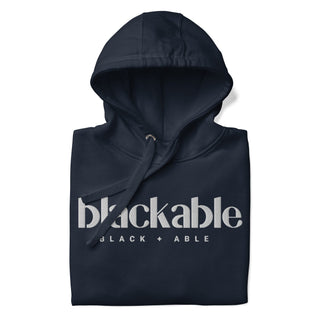 Blackable Branded Essentials Hoodie (Unisex) | Blackable – Black - Owned Woman - Owned Fashion Tech