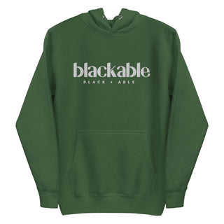 Blackable Branded Essentials Hoodie (Unisex) | Blackable – Black - Owned Woman - Owned Fashion Tech