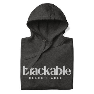 Blackable Branded Essentials Hoodie (Unisex) | Blackable – Black - Owned Woman - Owned Fashion Tech