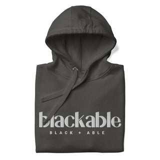 Blackable Branded Essentials Hoodie (Unisex) | Blackable – Black - Owned Woman - Owned Fashion Tech