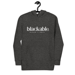 Blackable Branded Essentials Hoodie (Unisex) | Blackable – Black - Owned Woman - Owned Fashion Tech