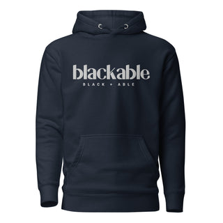 Blackable Branded Essentials Hoodie (Unisex) | Blackable – Black - Owned Woman - Owned Fashion Tech