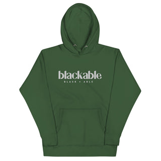 Blackable Branded Essentials Hoodie (Unisex) | Blackable – Black - Owned Woman - Owned Fashion Tech