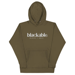 Blackable Branded Essentials Hoodie (Unisex) | Blackable – Black - Owned Woman - Owned Fashion Tech